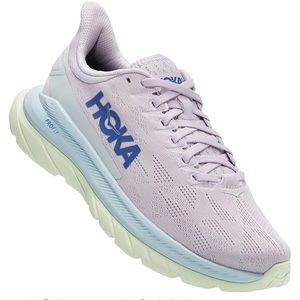 HOKA Women’s Mach 4 Orchid Hush/Iris Bloom Running Sneaker SIZE 9